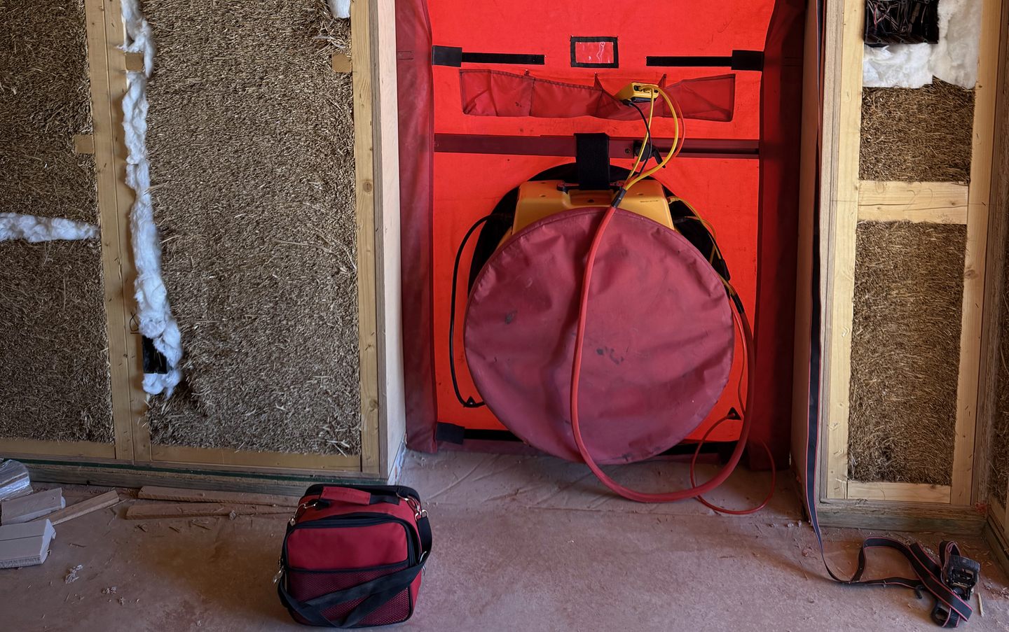 image from First Blower Door Test